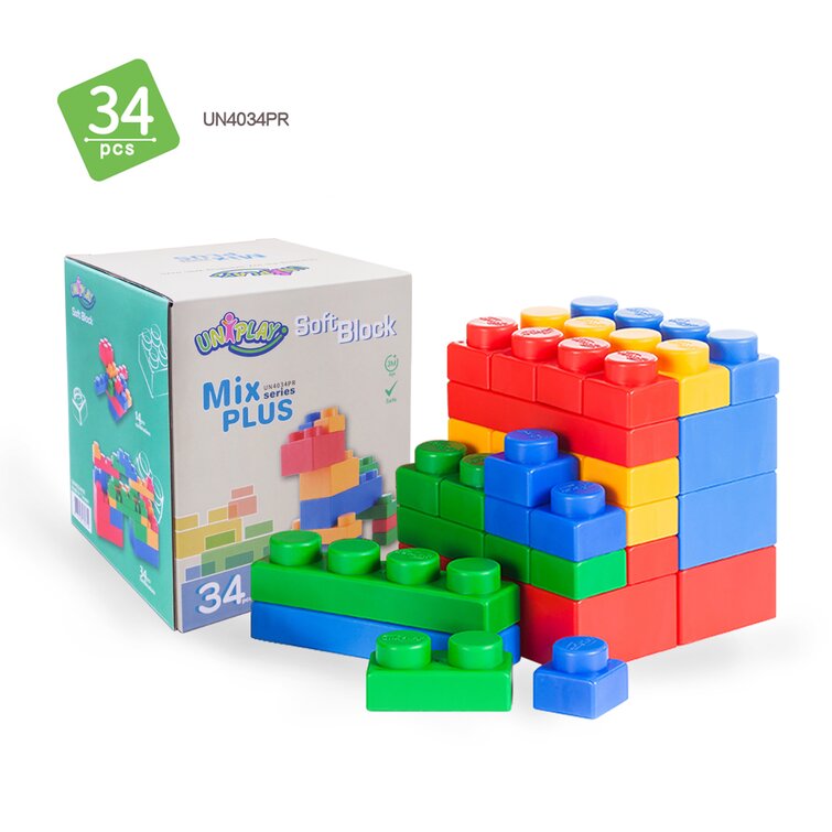 UNiPLAY Mix Series Soft Building Blocks | Wayfair